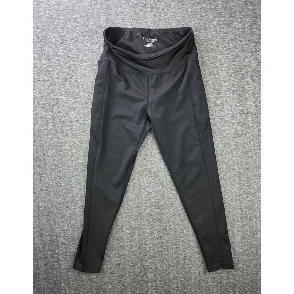DYCE ACTIVE Black Capri Leggings Size M